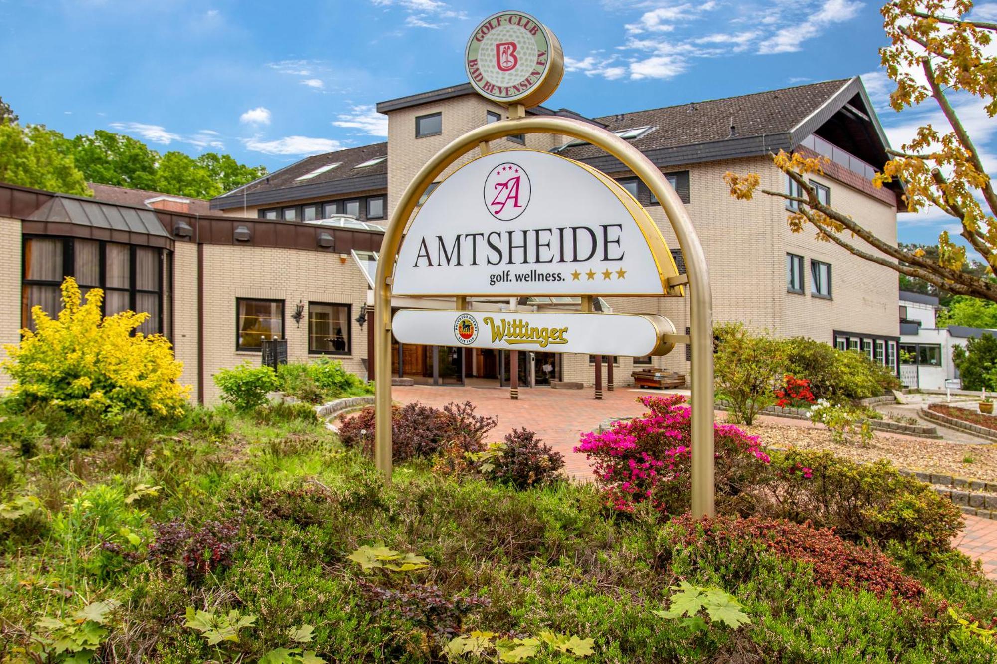 Golf- Und Wellnesshotel Amtsheide บัดบีเวนเซิน ภายนอก รูปภาพ